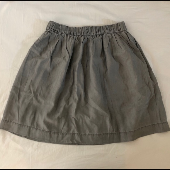 Gap Tencel Lyocell Grey Skirt with Pockets - Picture 4 of 8